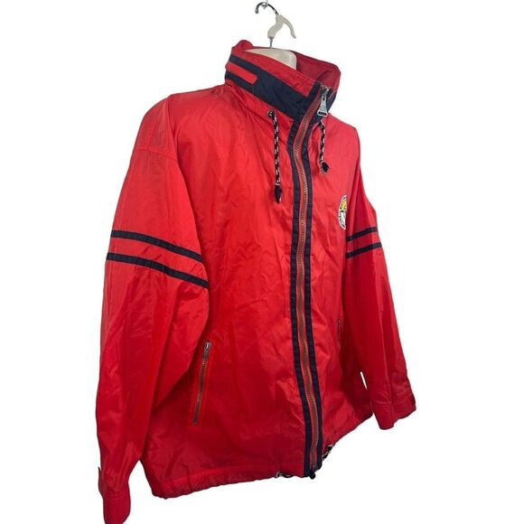 Vintage South Pole Windbreaker Men's Large Red USA Jacket - Picture 2 of 5
